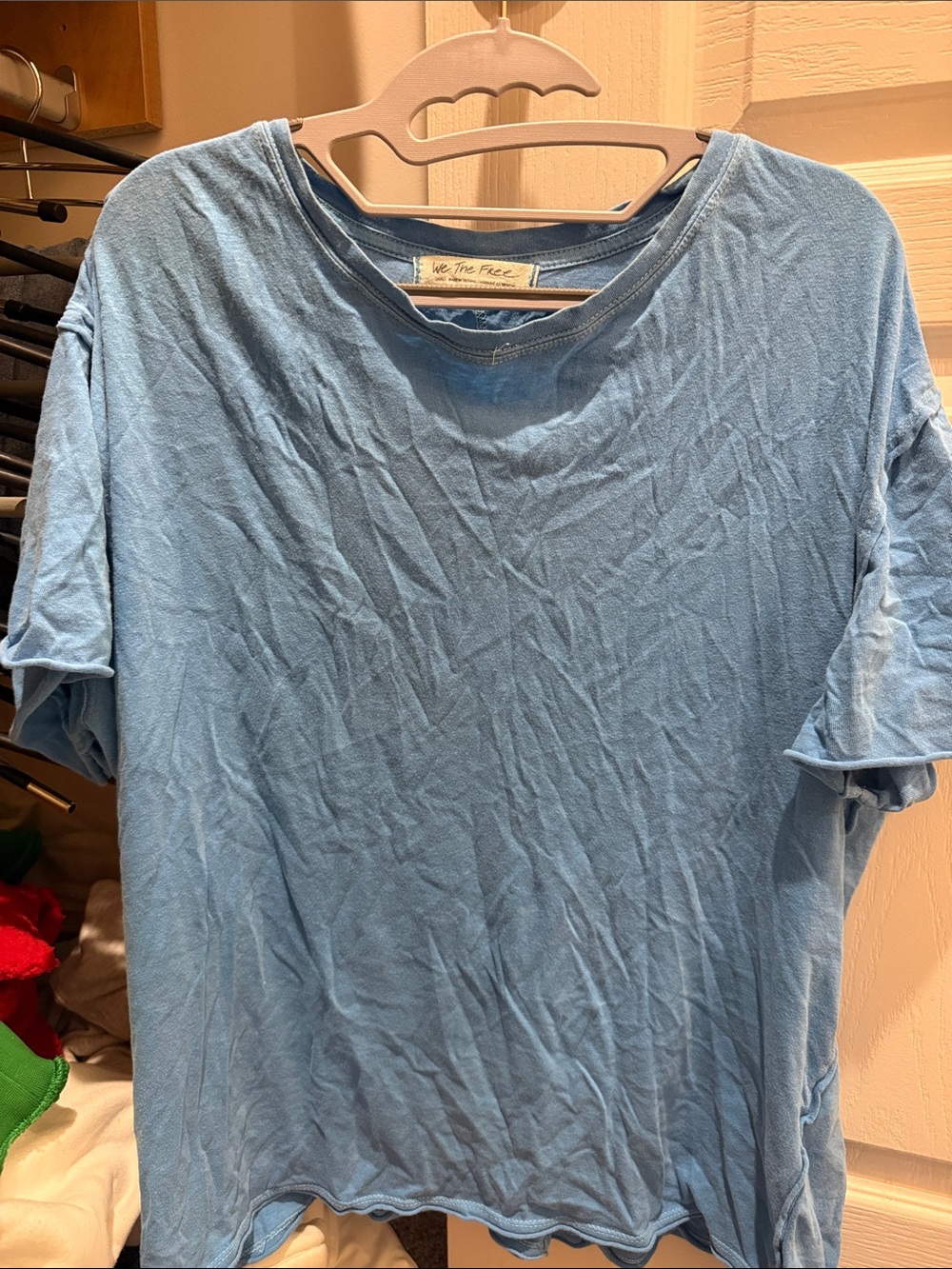 We The Free Men's Sky Blue Short Sleeve Crew Tee